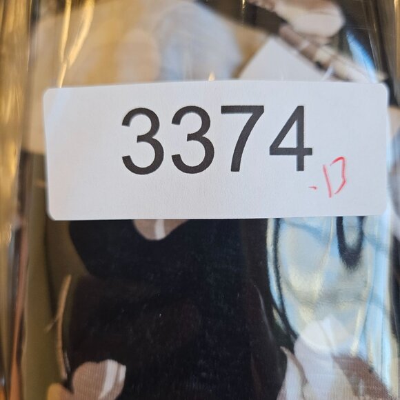 J. Jill Womens Black Floral Short Sleeve Dress Size small - Picture 6 of 6